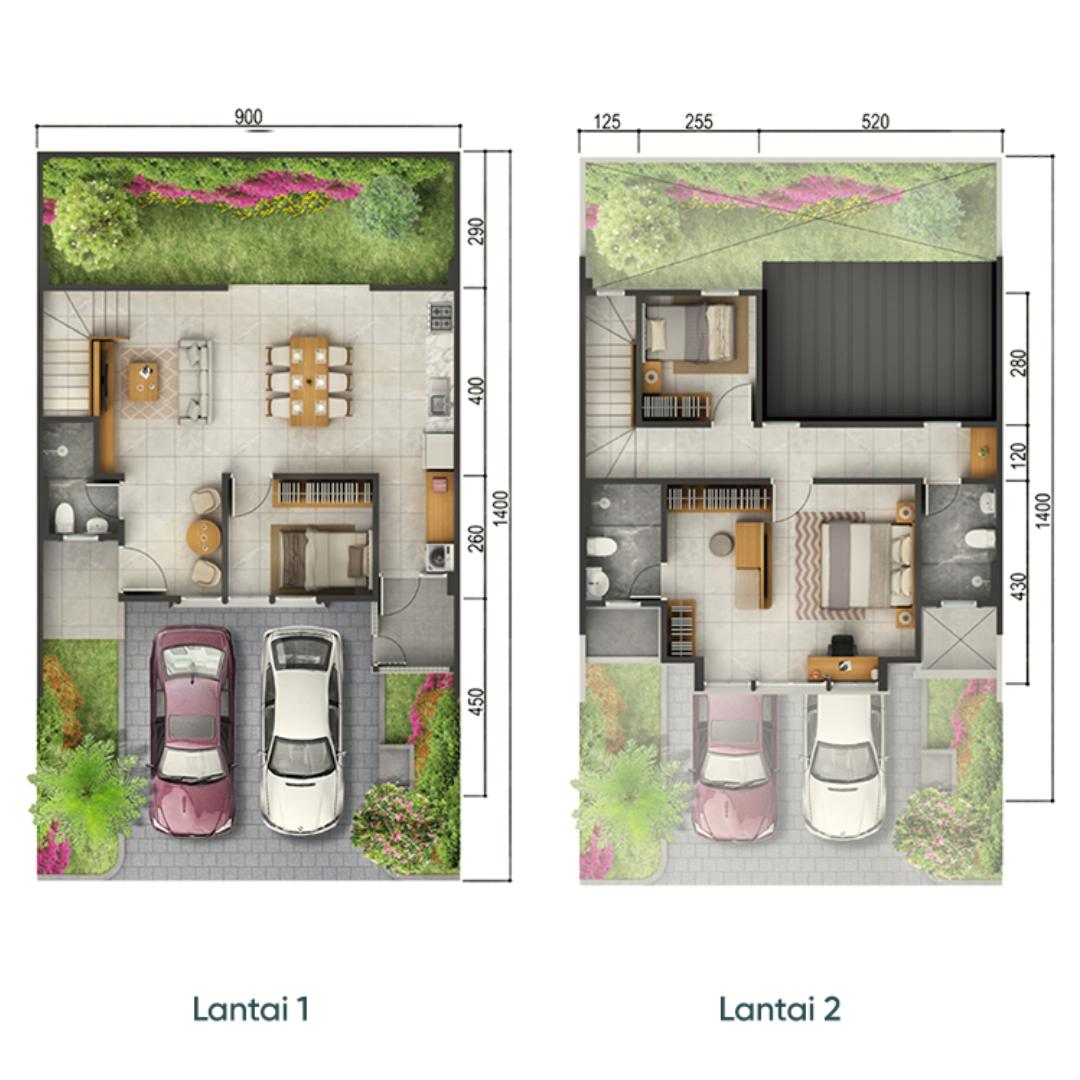 Denah Lyon Classic Plus